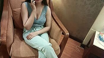 How Does This Indian Ex-Girlfriend Handle Milky Boobs and Bathroom Action?