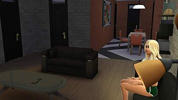 Grandpa visits me for cuckold fun - part 3