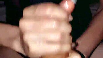 Skinny Couple’s Sexy Handjob Turns Into Unexpected Wild Action