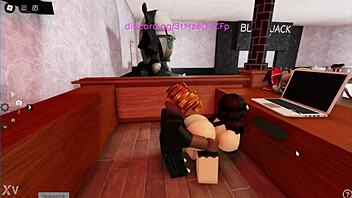 Roblox cheating teen gets huge black cock