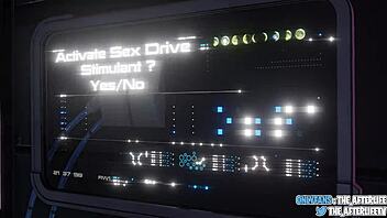 Liara gets creampie from stranger at gloryhole blender with sound