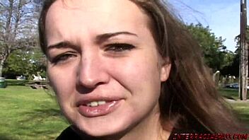 girl from park takes two black cocks