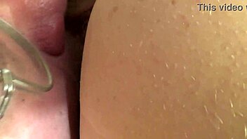 My Tongue Dives Deep into My Wife's Wet Pussy