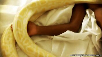 Garden seduction with nude dancing