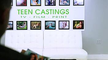 did you see the amateur gagging while fucked roughly?