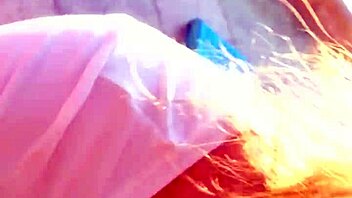 Yard work turns into cock sucking in the garden