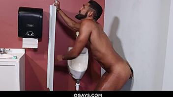 Is this gay gloryhole interracial with Luka and Marco?