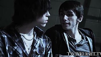 three gays making out before anal