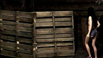 cute petite 18+ horror queen gets scared and fingers her wet moist pussy until she squirts everywhere 😱