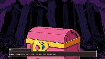 FLIP WITCH PIXEL HENTAI GAME EP 2 HUGE SEXTOY FOR BIG MONSTER GIRL