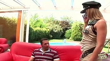 slutty blonde gets anal after sweet pussy licking