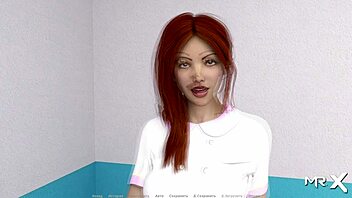 Blonde MILF Poses Nude in Erotic Acting Lesson