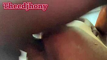 Three friends share a 23 cm cock