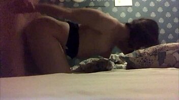 Amateur Neighbor Sucks Dick And Fucks!