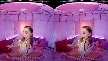 vrallure's pillow palace with masturbation toys