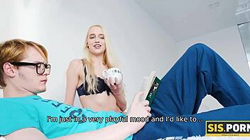 Porn Girl Seduces Stepbrother