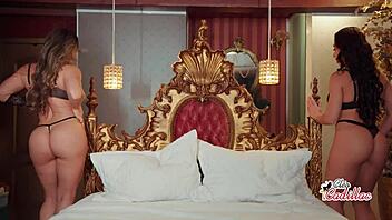 cleo cadillac, stick that velcro with your friend till you cum!