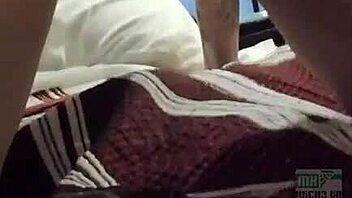 homemade video of mexican couple from hermosillo where husband brings wife for something special