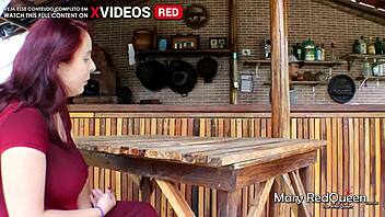 I fought with my husband, hooked up with the waiter, got caught, and had to please both!