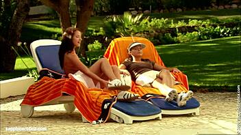 horny trespassers... i mean, sensual lesbian fingering