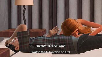 Naughty picnic date in 3d hentai