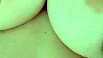 Busty Beauty Teases Big Nipples on Camera While Parents Sleep Nearby