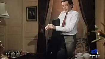 Marianne and dominique please the majordome with their big tits