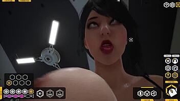 Beautiful anime porn with big boobs and cumshots