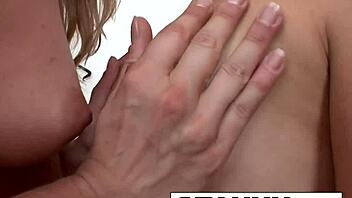 Blonde Milf Guides Stepdaughter in Intimate Lesson