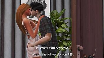 Naughty picnic date in 3d hentai