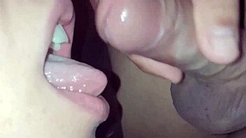 A lot of cumshots on the face of my wife