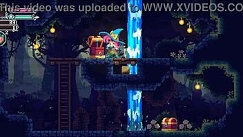 FLIP WITCH PIXEL HENTAI GAME EP 2 HUGE SEXTOY FOR BIG MONSTER GIRL