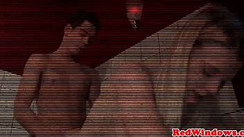 Deepthroating Dutch Hooker Gets Jizzed in Wild Action!