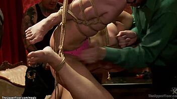 Slaves and guests at the party