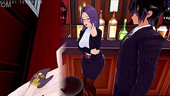 honkai star rail reveals siobhan's secret at the bar with stelle