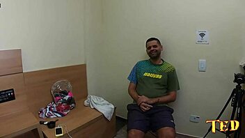 Wanessa Boyer ready for first scene in HardBrazilians - Hulk