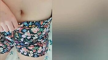 Petite teen's big nipples get stimulated for luxury orgasm