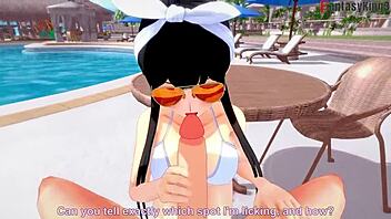 yor forger bikini pool sex free pov spy x family