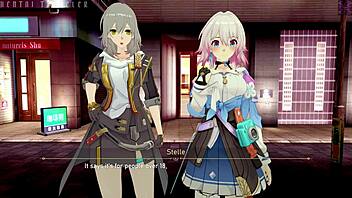 honkai star rail reveals siobhan's secret at the bar with stelle
