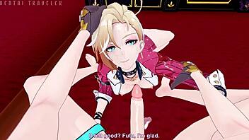 honkai star rail reveals siobhan's secret at the bar with stelle