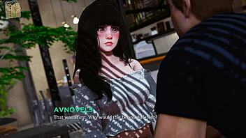 eternum 212 has mature anime teen with huge tits in hentai outfit