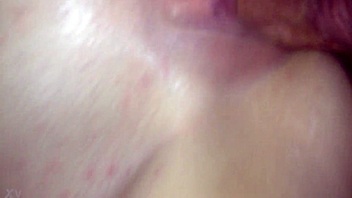 I'm fuckin my chick from bottom view, it's so intens!