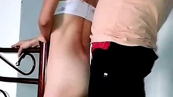 Colombian alexandrastar1 bent over for homemade fucking with natural tits