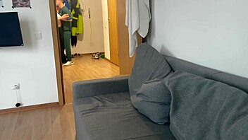 Gave my stepbrother a deep blowjob and licked his cum