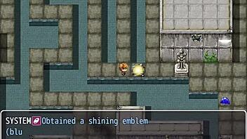 Police hentai with big tits in secret base