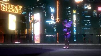 Bonnie Dances Intensely in FNF Bonfie Kpop-Queencard Furry Hentai