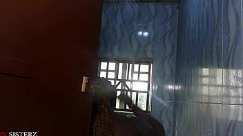 Old Comedy Man Fucks Wife in Bathroom