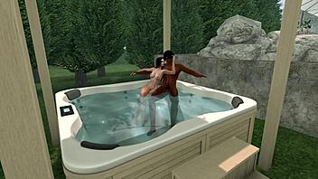 Sexy Outdoor Muff Diving Leads to Pussy Licking Cumshot Orgasm