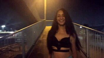 Sandy Cortez Sucks In Public