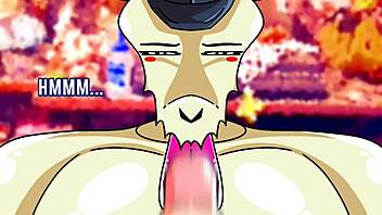 I adored Tabi in Friday Night Funkin, Boyfriend gave him oral passionately.